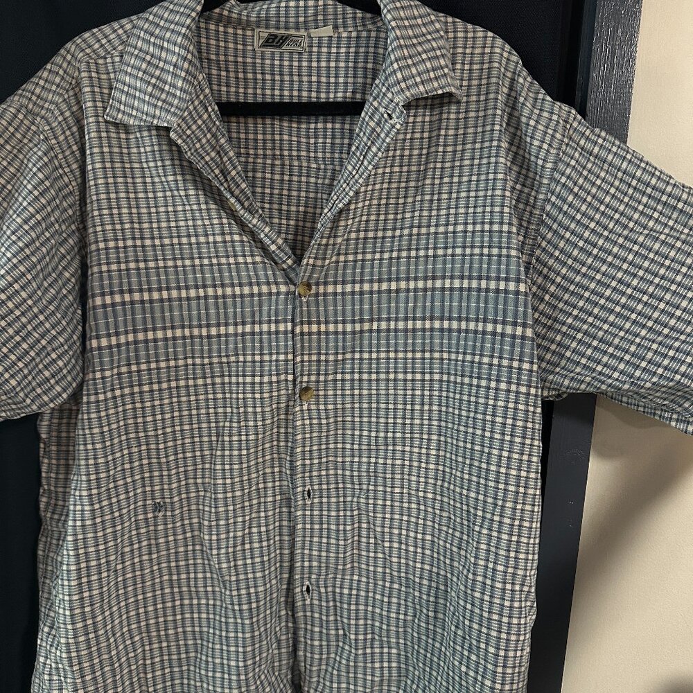 Vintage Style Button down Mens shirt